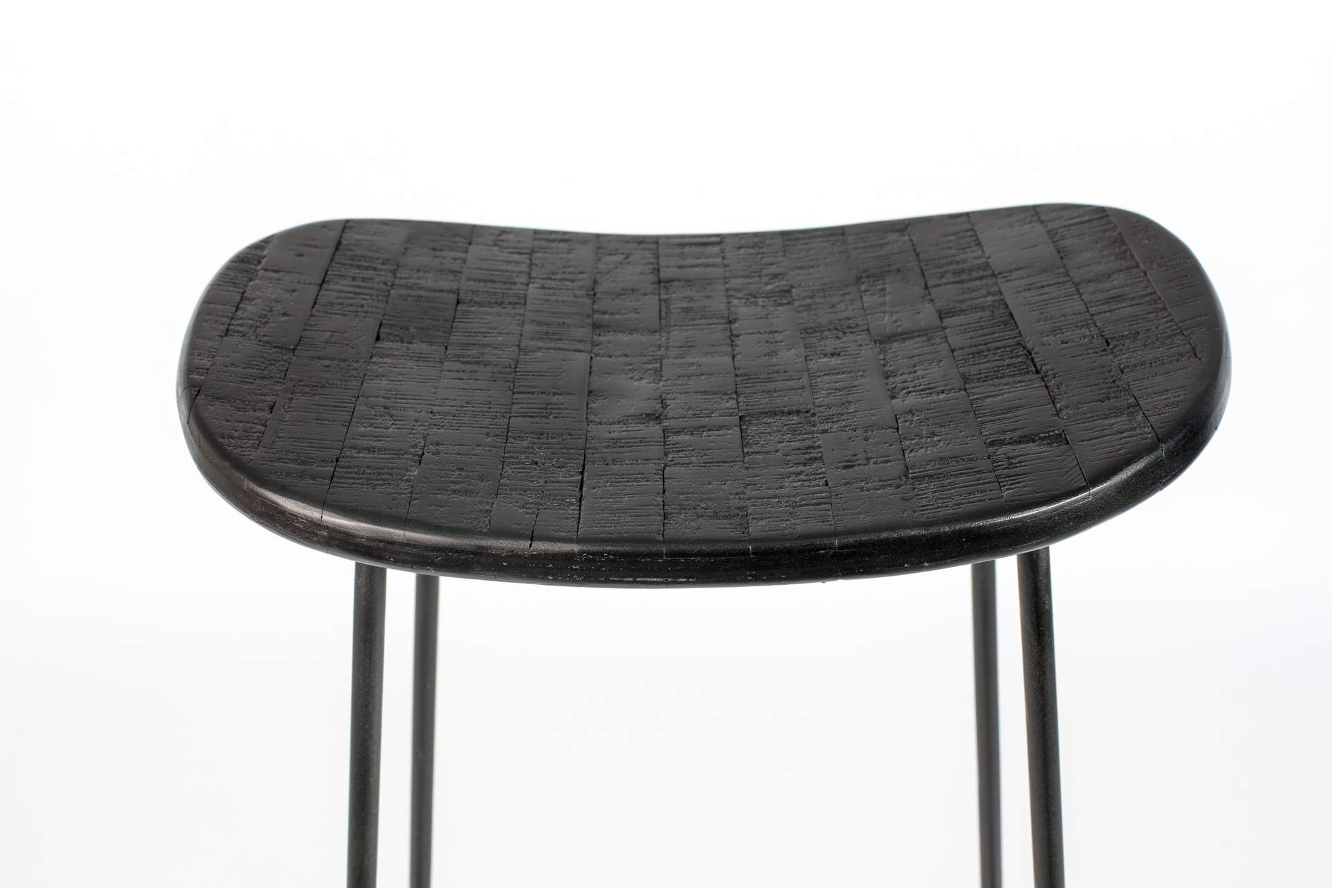 Barkruk Tangle (zithoogte 62 cm) zwart