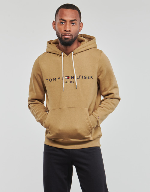 Tommy Hilfiger - TOMMY LOGO HOODY Camel