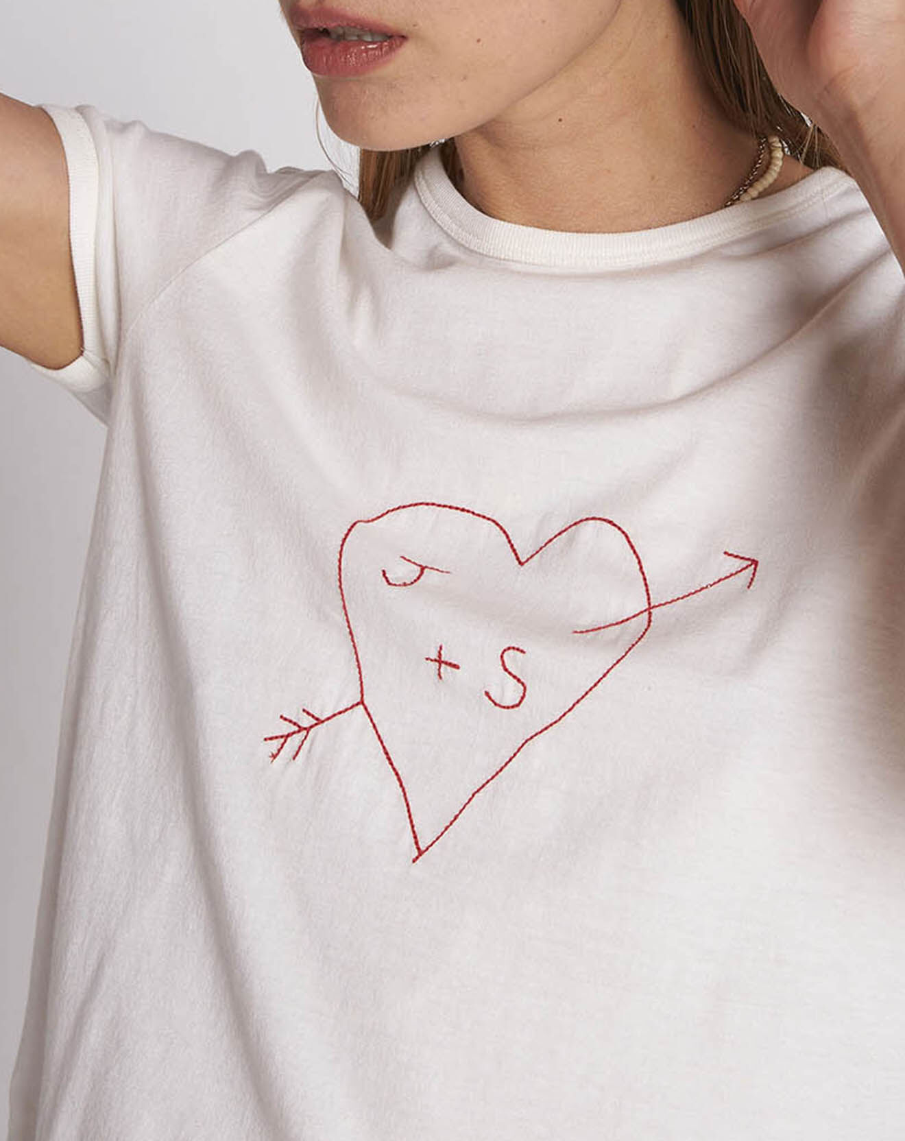 Swildens T-Shirt Brady blanc