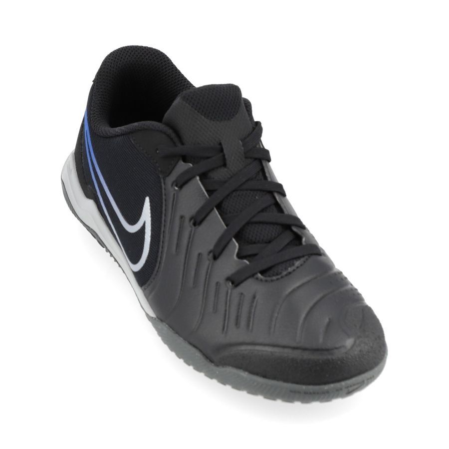 Nike Tiempo Legend 10 Academy IC Shadow - Noir/Chrome/Bleu Enfant