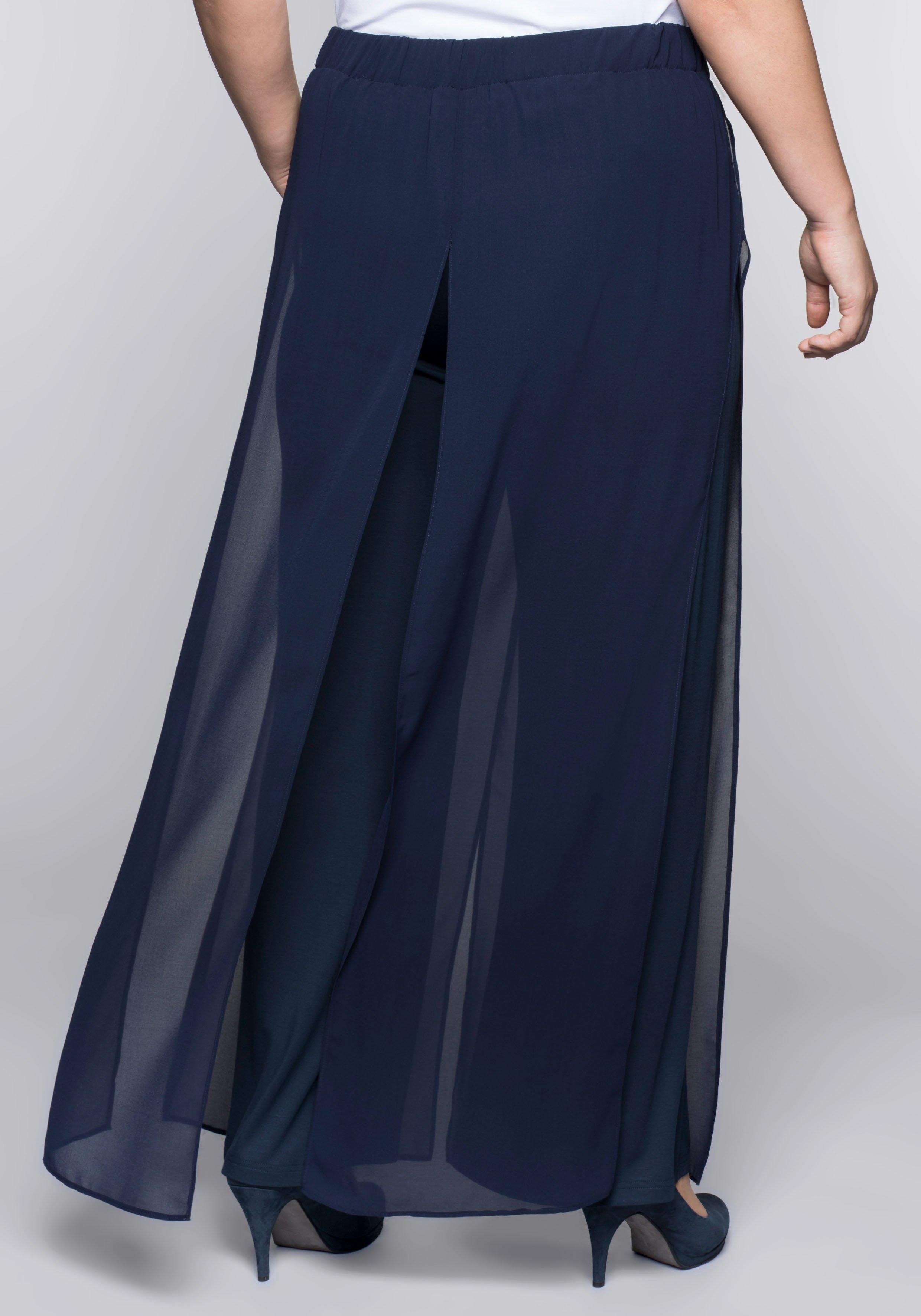 Weite Hose im Lagenlook