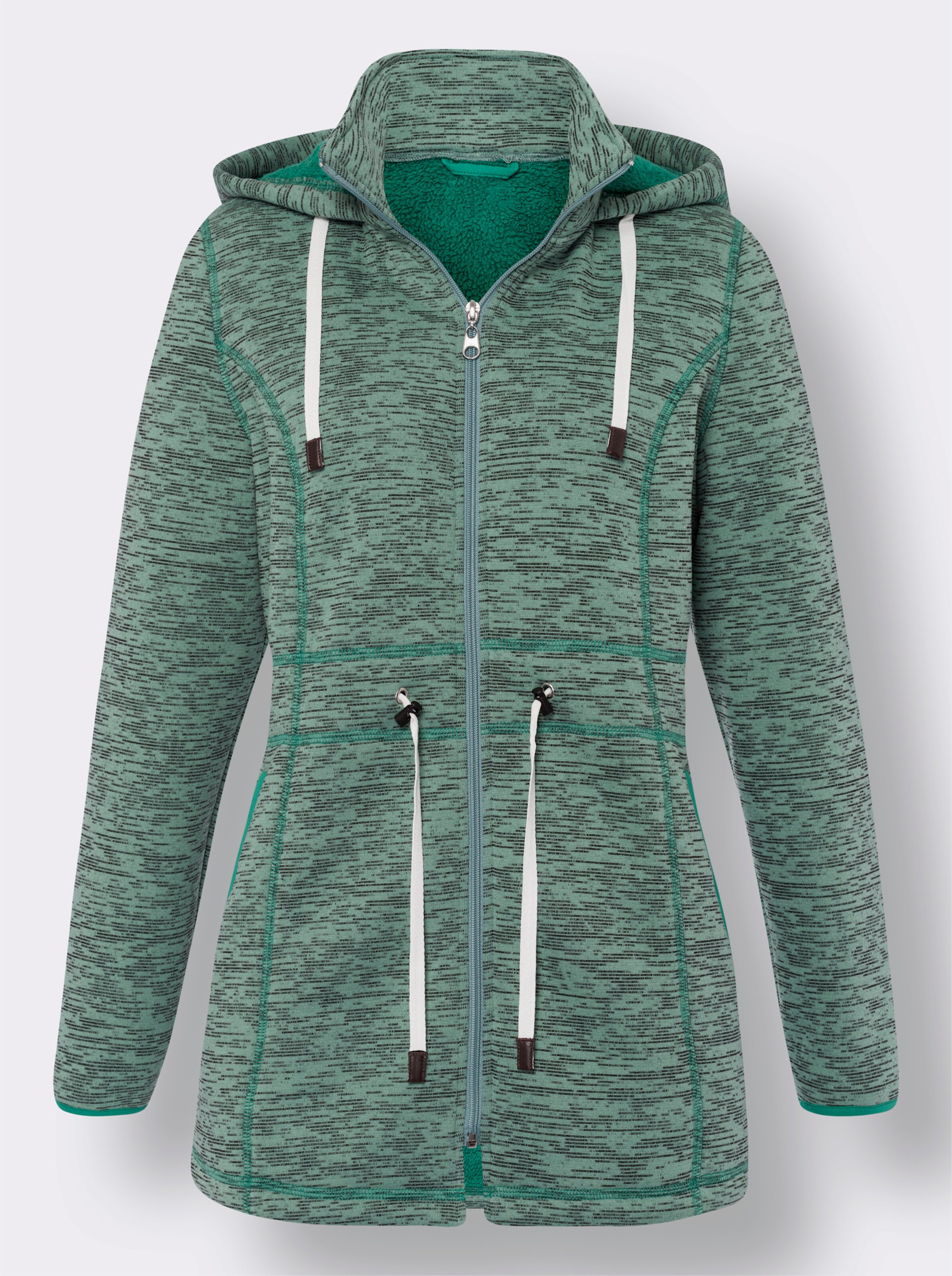 Strickfleecejacke