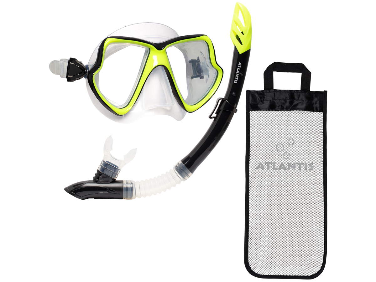 Atlantis Java Snorkelset - Yellow