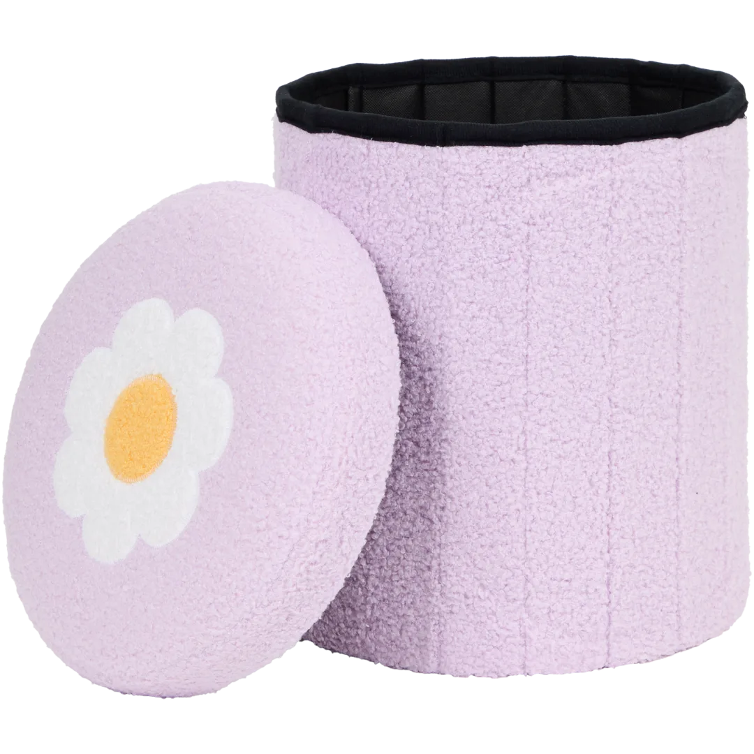 Opvouwbare opbergpoef Ø 31 x 36 cm | diverse kleuren