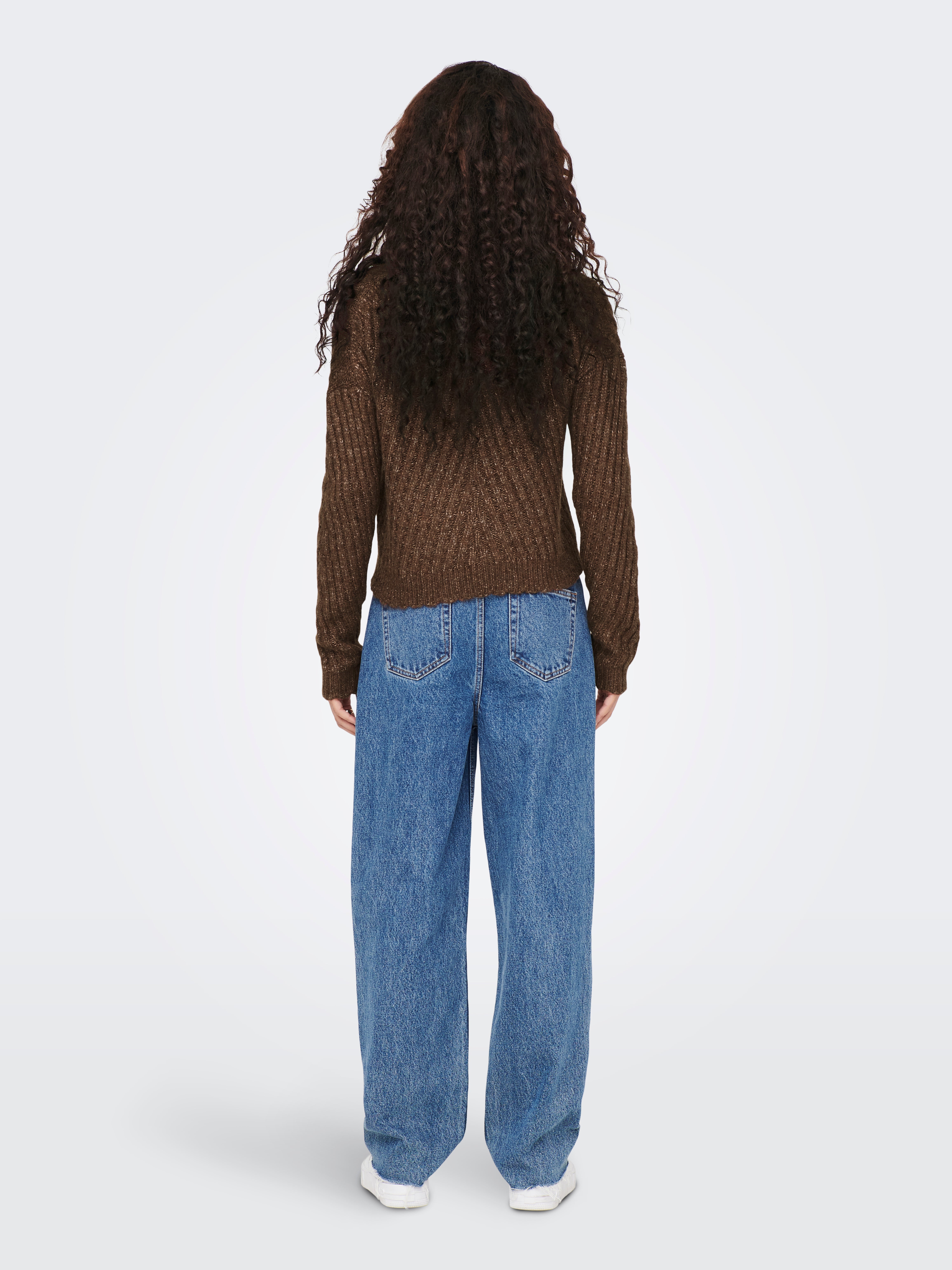 ONLNEW Strickpullover Potting Soil