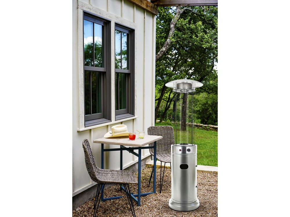 Parasol chauffant gaz 