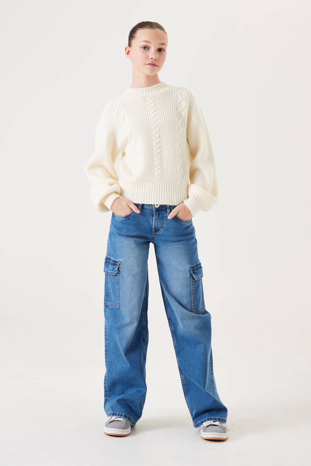 Garcia low waist loose fit jeans medium used