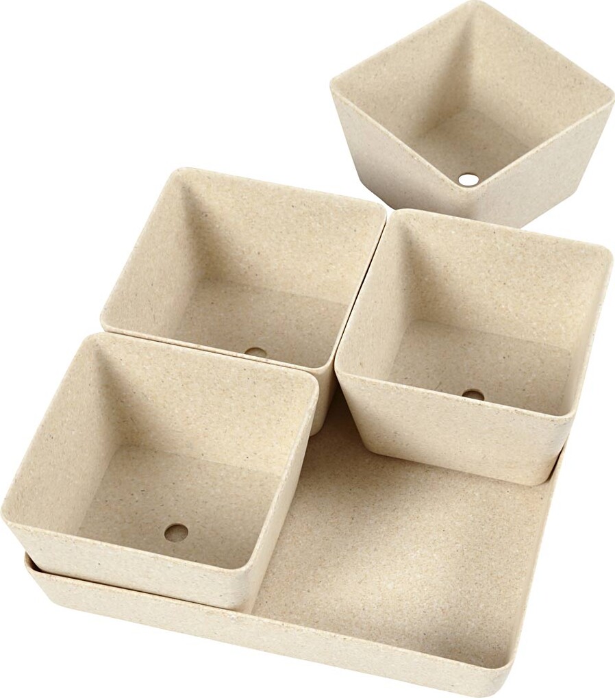 Urtepotteskjulere - H 8 CM - D 19,5 CM