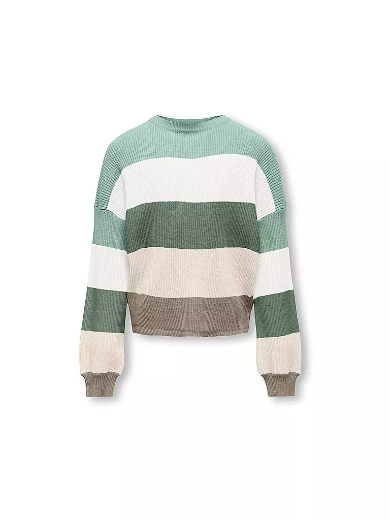 ONLY Mädchen Pullover KOGSANDY grün