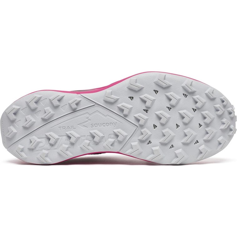 Saucony Peregrine 15 Dame Magenta/Sort