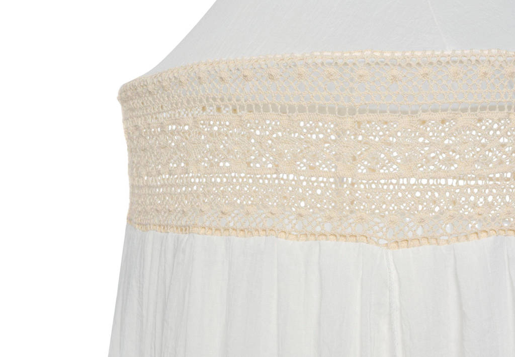 vintage klamboe 245 cm Boho Lace Ivory