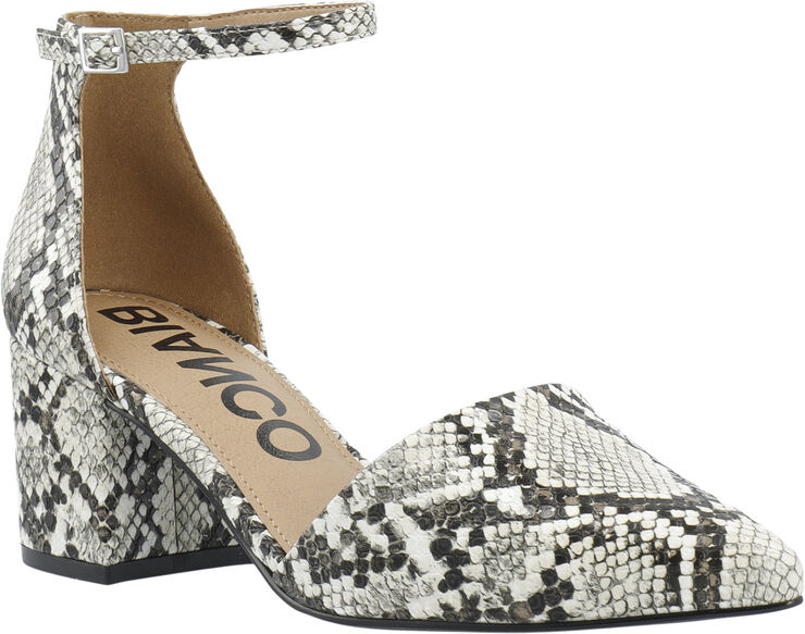 Bianco BIADEVIVED Pump Faux Snake White