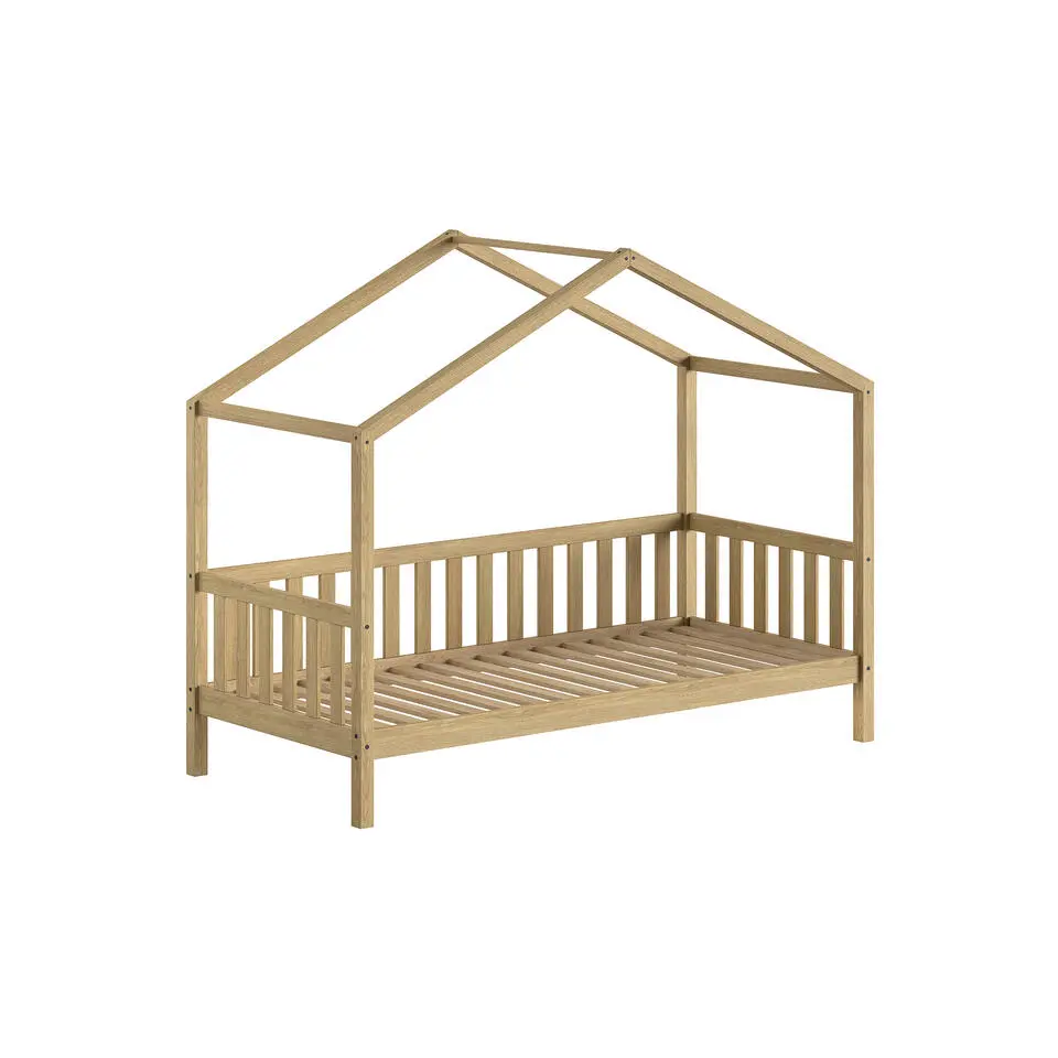 Bedhuisje Dallas - 90x200 - massief eikenhout