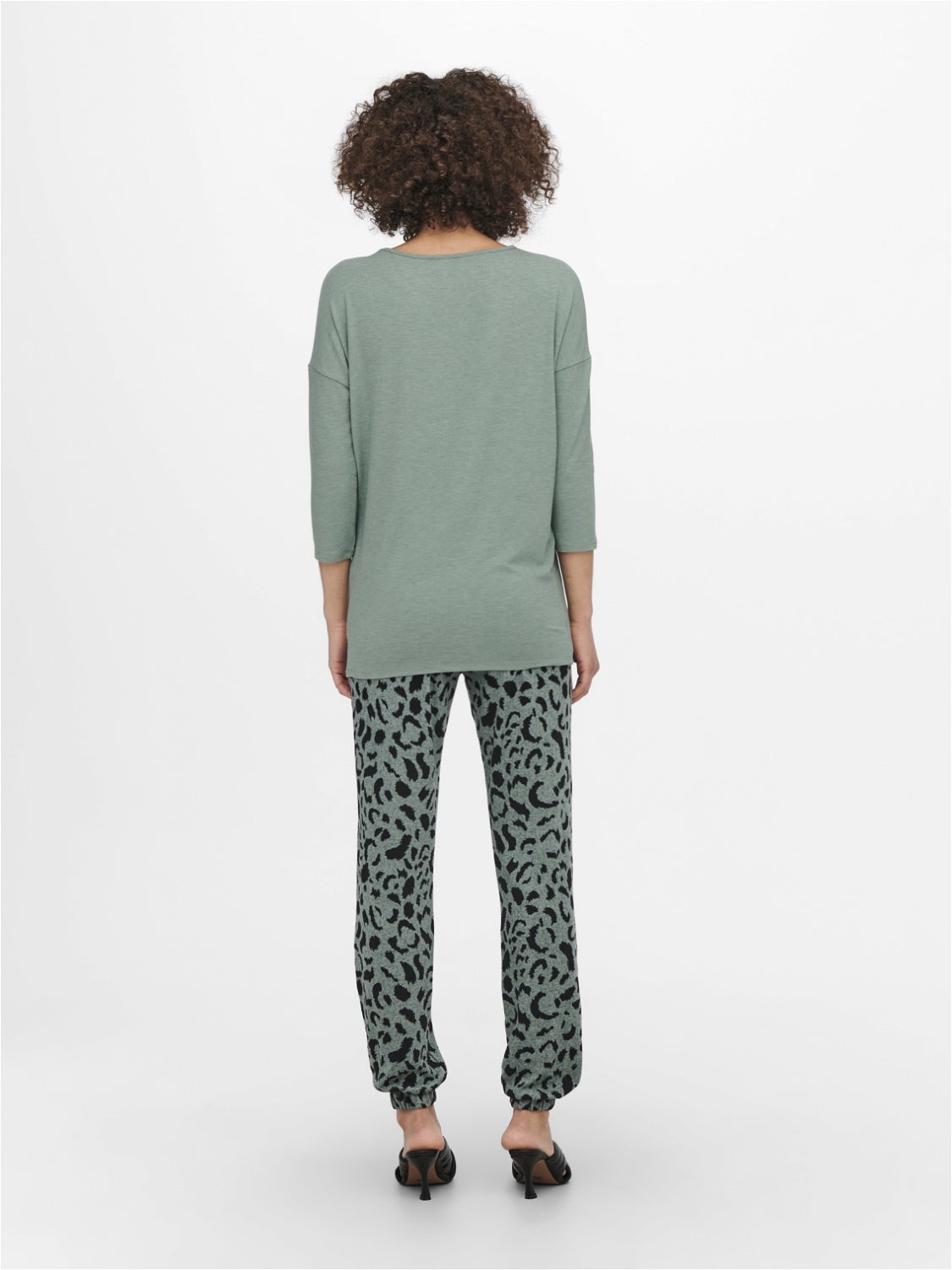 ONLGLAMOUR Top Chinois Green