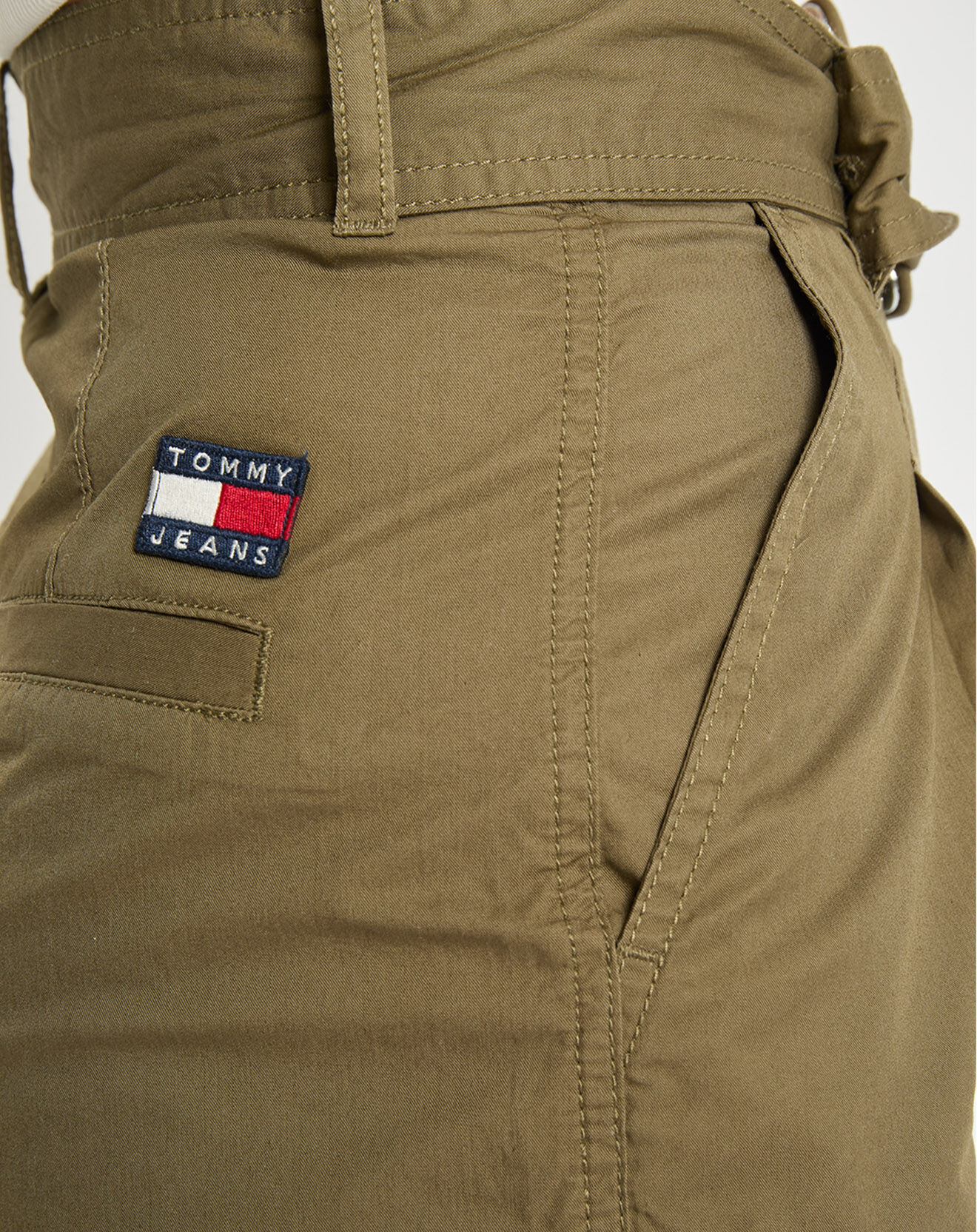 Tommy Jeans Pantalon cargo olive