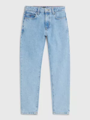 Calça jeans reta moderna essencial