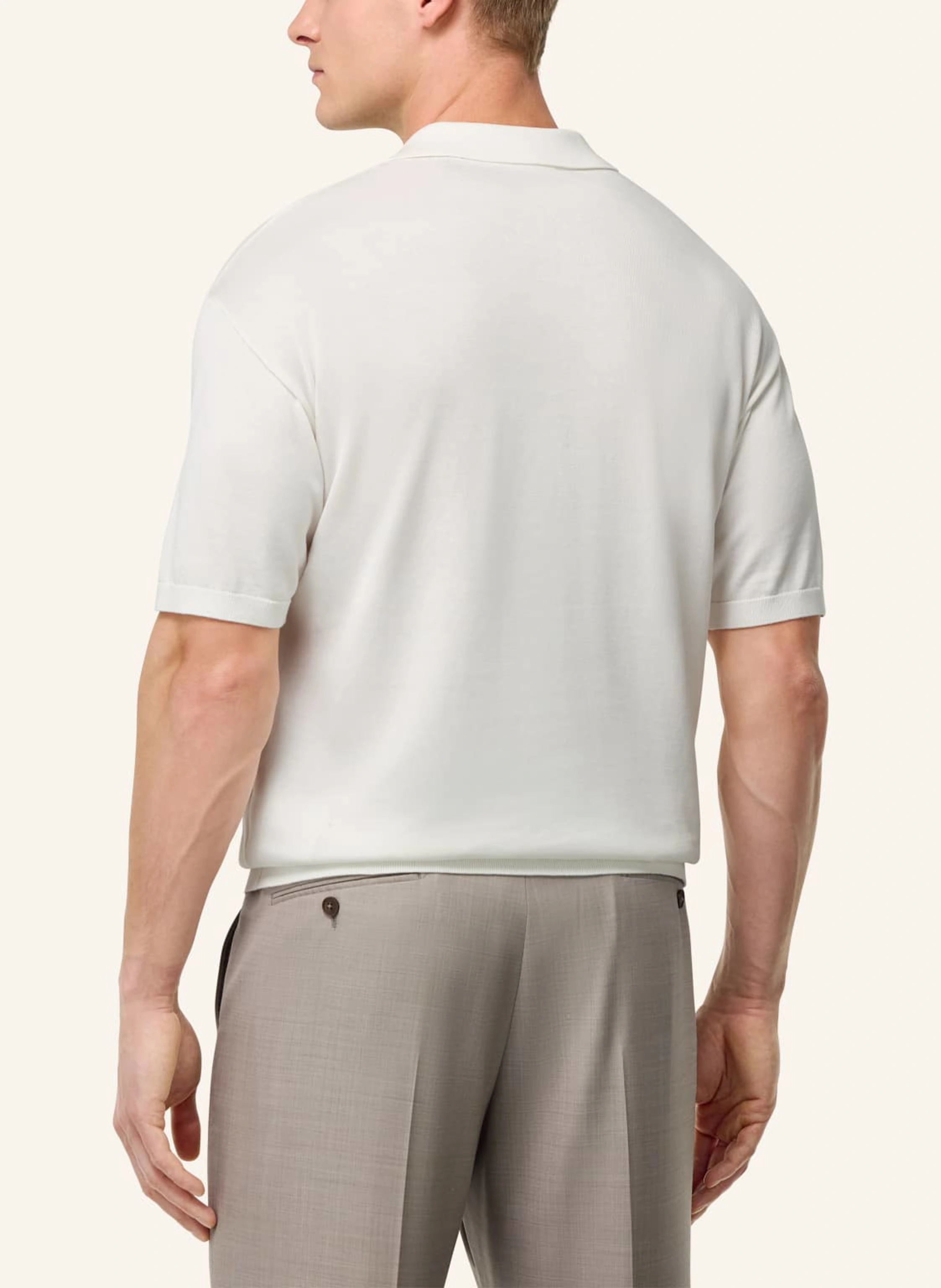 BOGGI MILANO Strick-Poloshirt