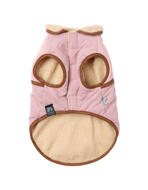 Fuzzyard Ivanhoe Jacket Roze - Hondenkleding