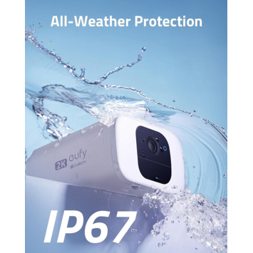 Eufy SoloCam S40 Beveiligingscamera 2K met Zonnepaneel