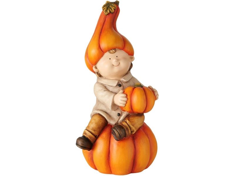 Boltze Dekofigur Malino 48 cm Herbstliche Figur als Wohndekoration