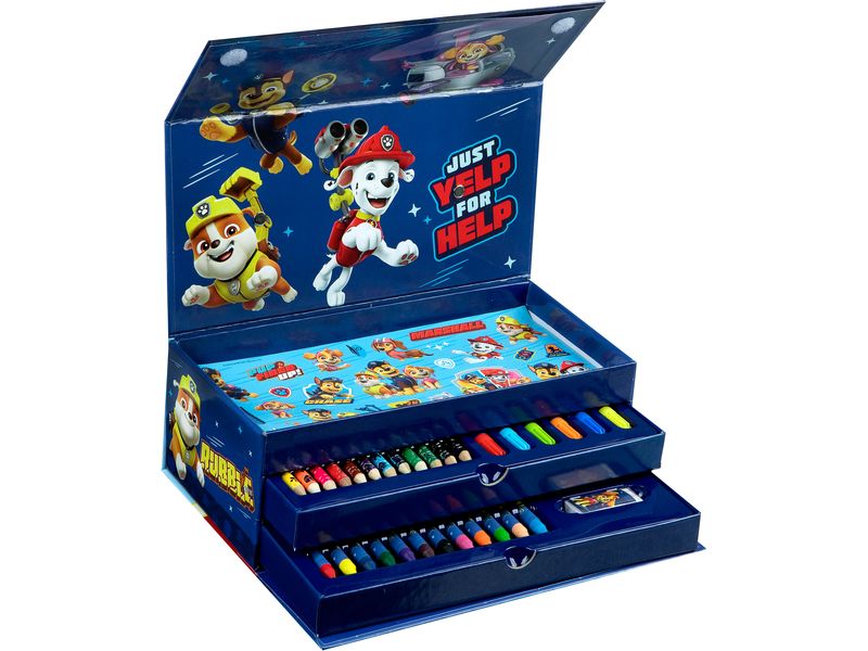 Undercover Malset Paw Patrol 44-teilig Malkiste