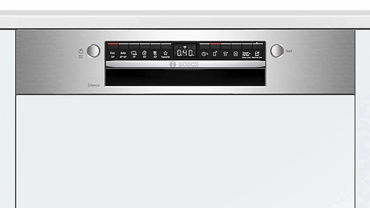 Lave-vaisselle encastrable 12 couverts Bosch SMI4HTS31E L. 60 cm blanc