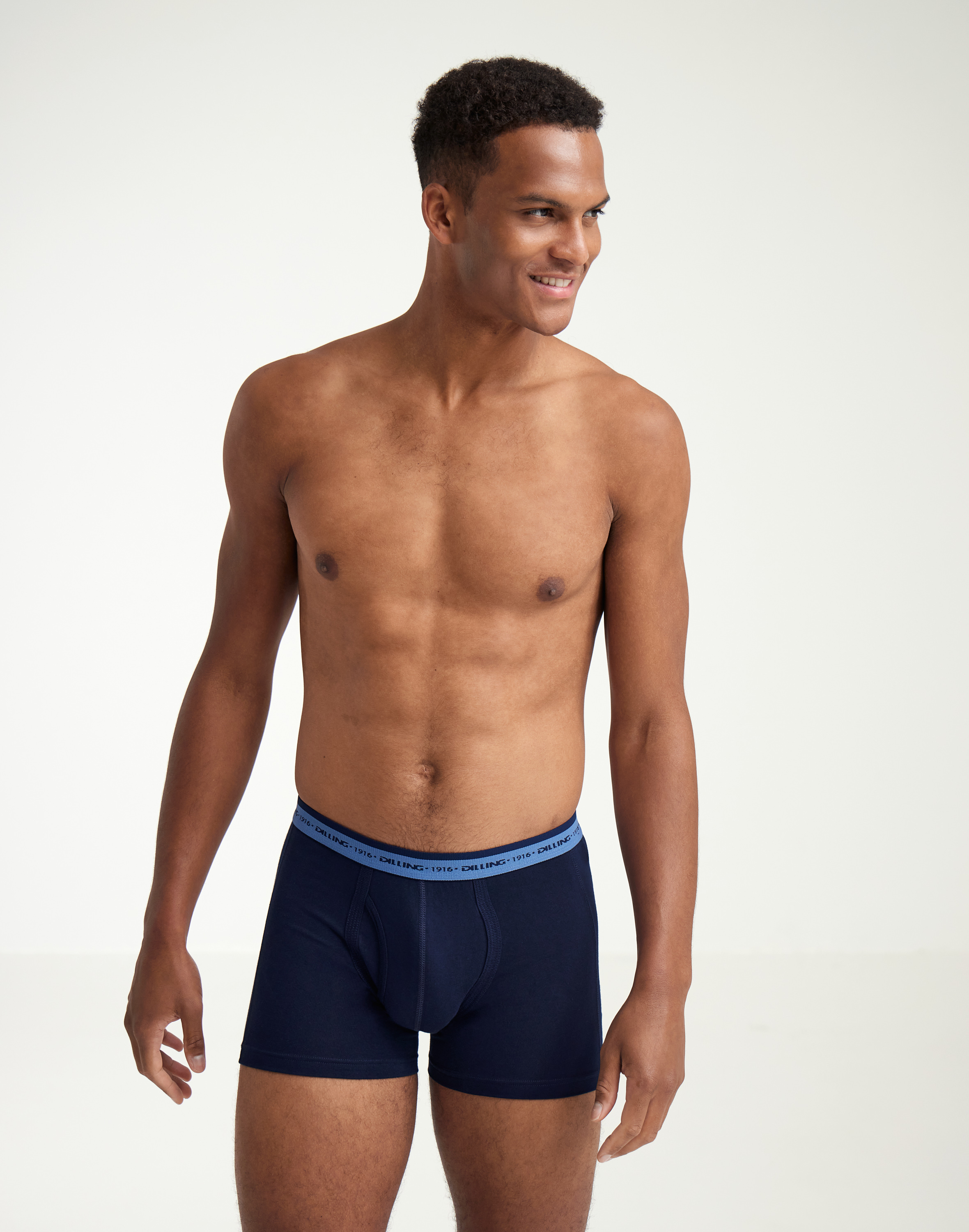 Klassieke boxershort in katoen met gulp voor heren (3 stuks)