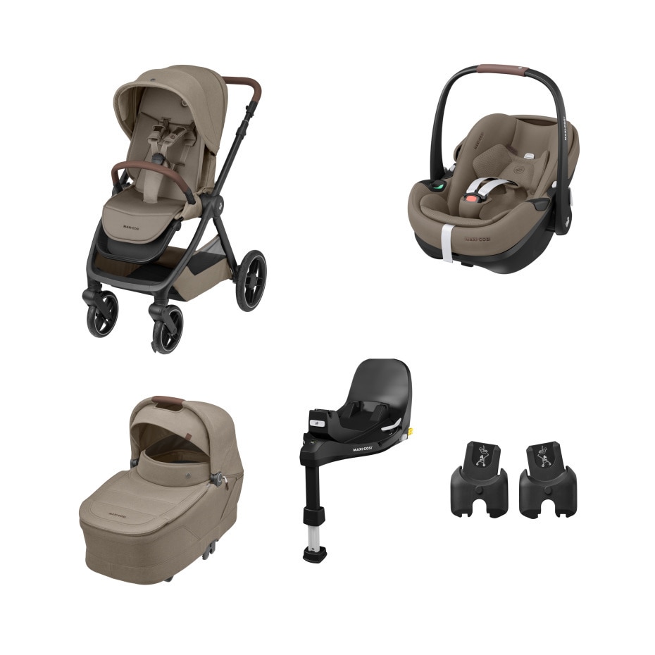 Oxford    Adapter   Pebble 360 Pro²   FamilyFix 360 Pro Bequeme Babywanne für Neugeborene |    Geräumiger Sitz und ergonomische Rückenlehne |    Intuitiv, kompakt zusammenklappbar |    Innovative SlideTech® Technologie |