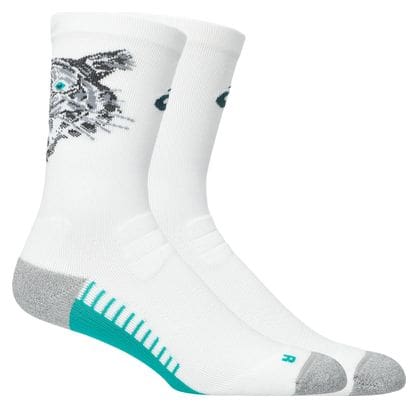 Chaussettes Asics Performance Run Crew Blanc/Bleu