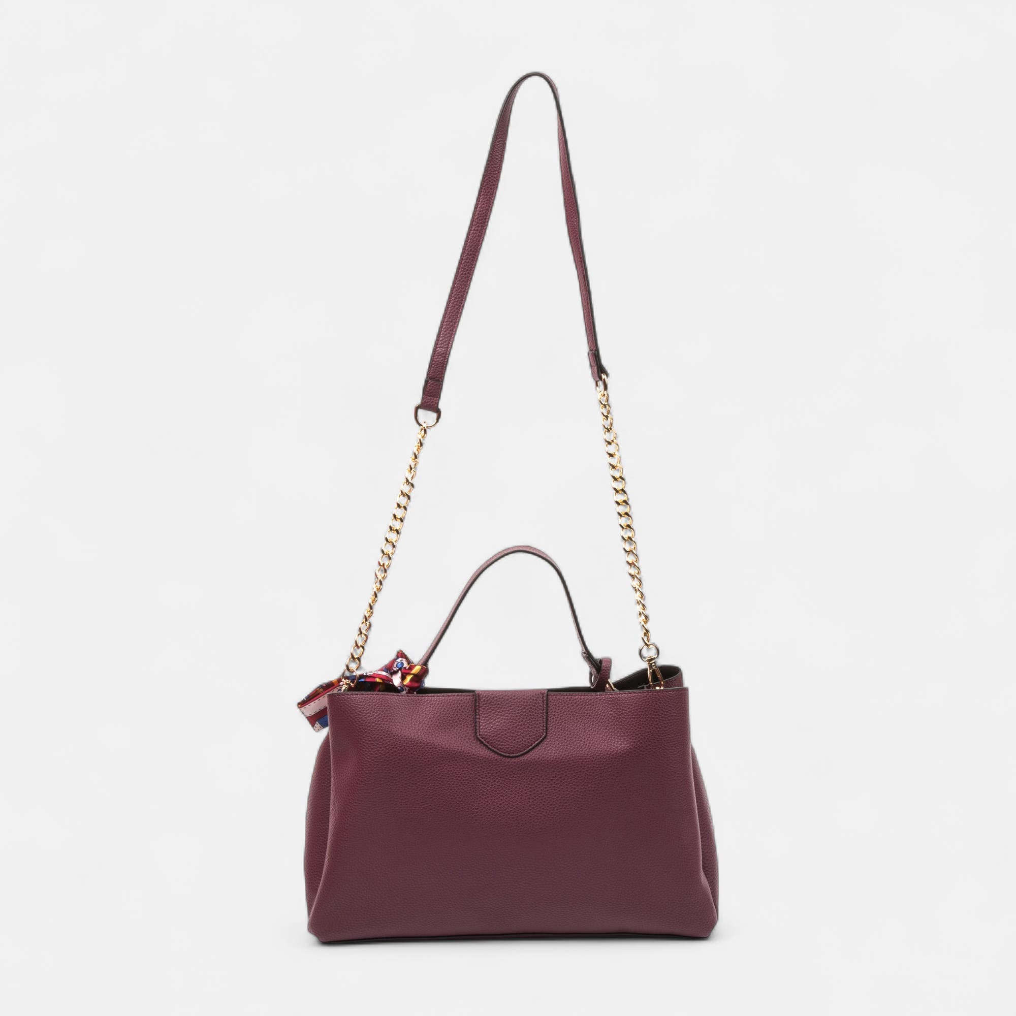 Sac à main bordeaux