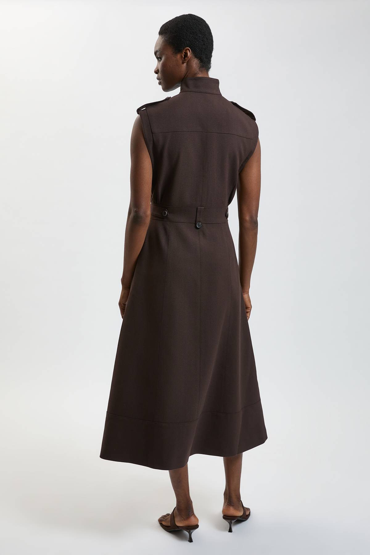 KarenMillen Robe Utilitaire À Texture Chevron