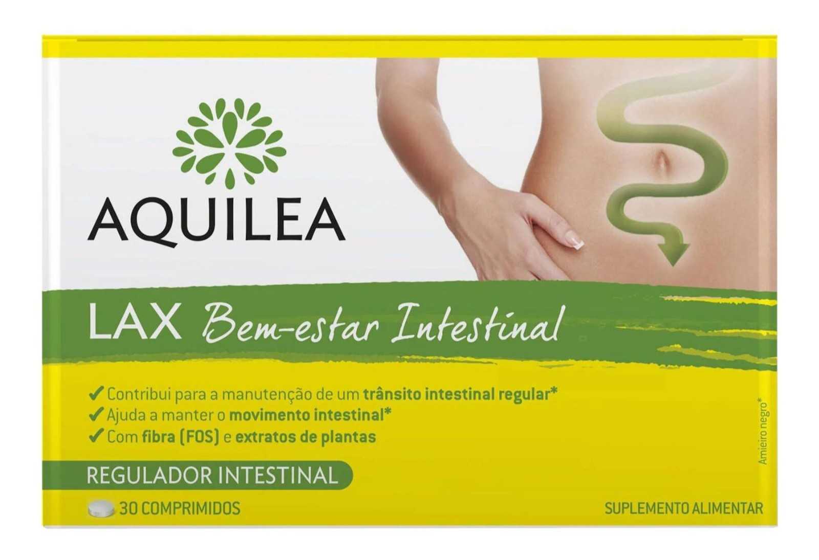 Uriach Theralab Aquilea Lax Bem-estar Intestinal 30 comprimidos