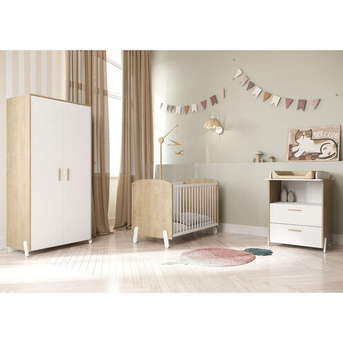Armoire 2 portes NAILI - CBA Meubles