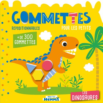 Mon p'tit hemma - Gommettes pour les petits - Les dinosaures