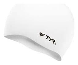 Bonnet de Bain TYR Silicon Cap No Wrinkle Blanc
