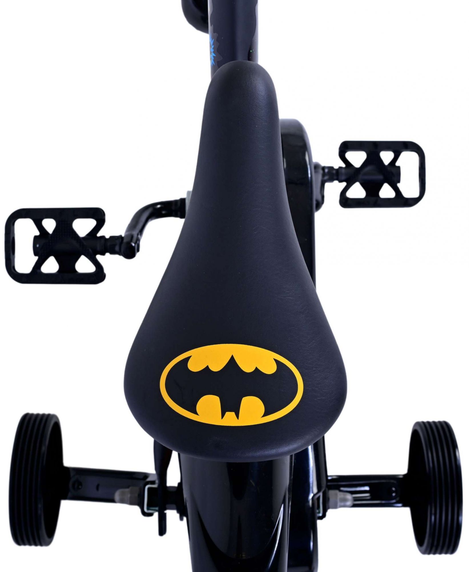 Kinderfahrrad Batman für Jungen 12 Zoll Kinderrad in Schwarz Fahrrad