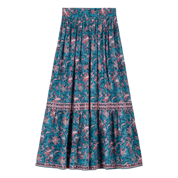 Louise Misha Jupe Jansiane - Collection Femme | Bleu canard