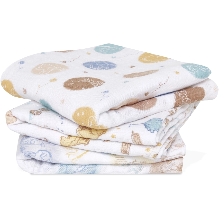 aden + anais™ Spucktücher Winnie the Pooh 3er-Pack