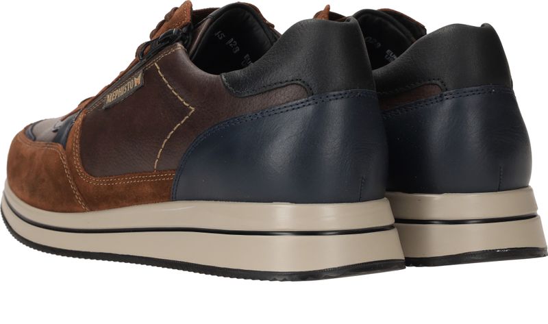 Mephisto Gilford Sneakers Bruin Heren