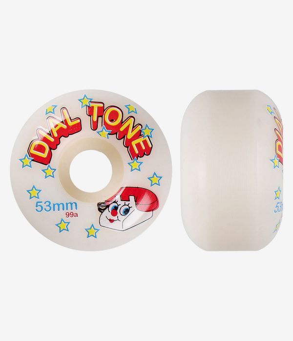 Dial Tone Chatter Standard Rollen (white) 53mm 99A 4er Pack