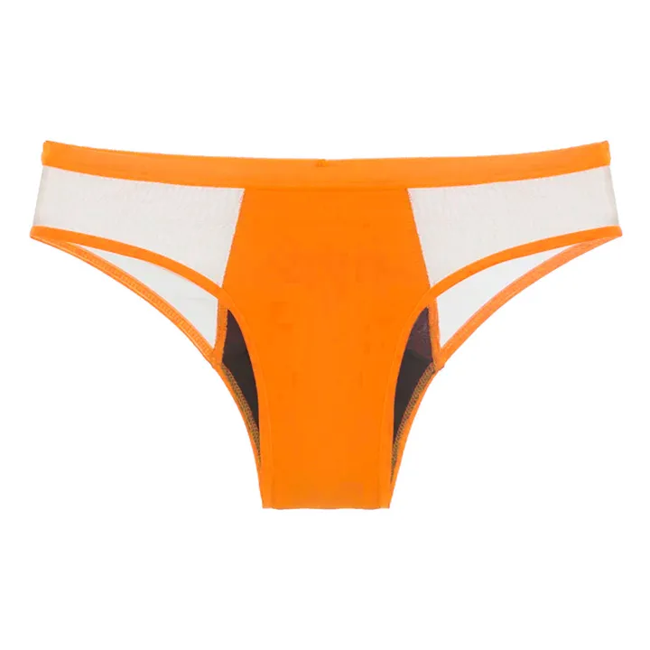 Pantys Culotte Menstruelle Bikini - Flux Moyen | Orange