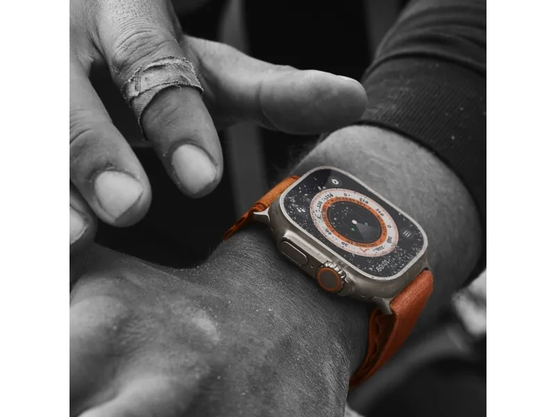 Apple Watch Ultra, OLED, Berøringsskærm, 32 GB, Wi-Fi, GPS (satellit), 61,3 g