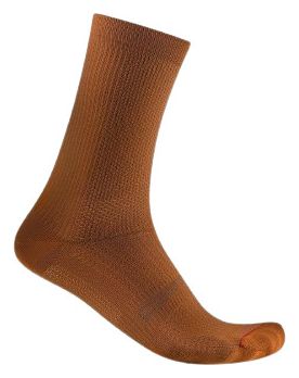 Chaussettes Castelli Espresso 18 Marron