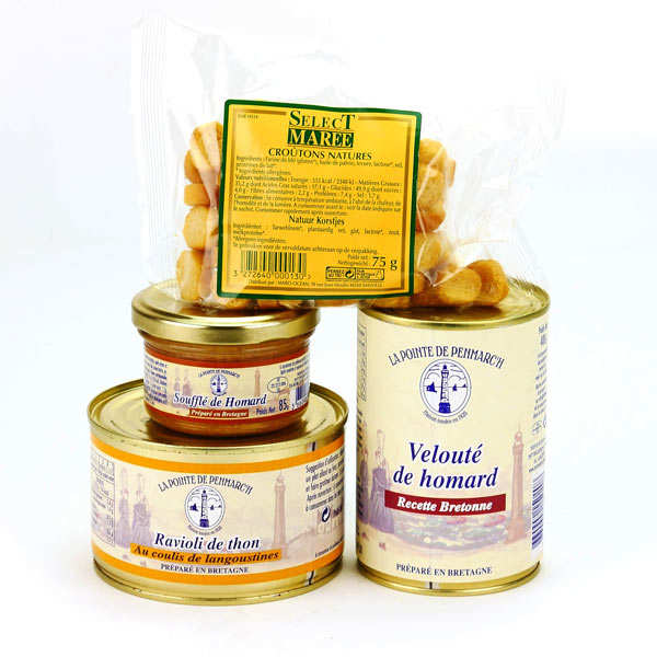 Assortiment repas de la mer