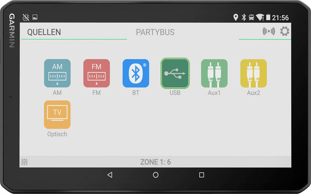 Garmin Vieo RV Display / Tablet für Basiseinheit