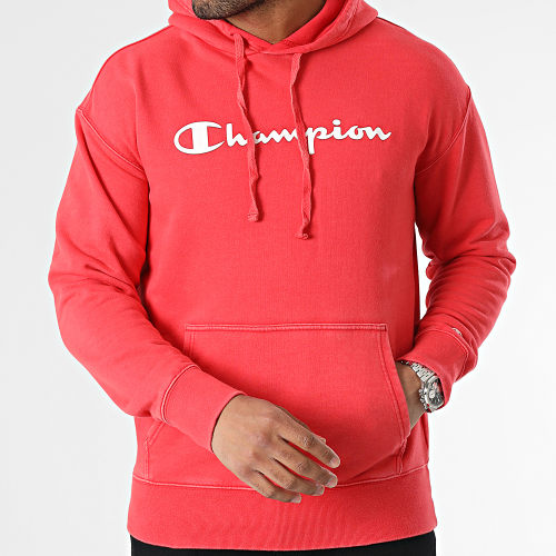 Sweat Capuche 218600 Rouge