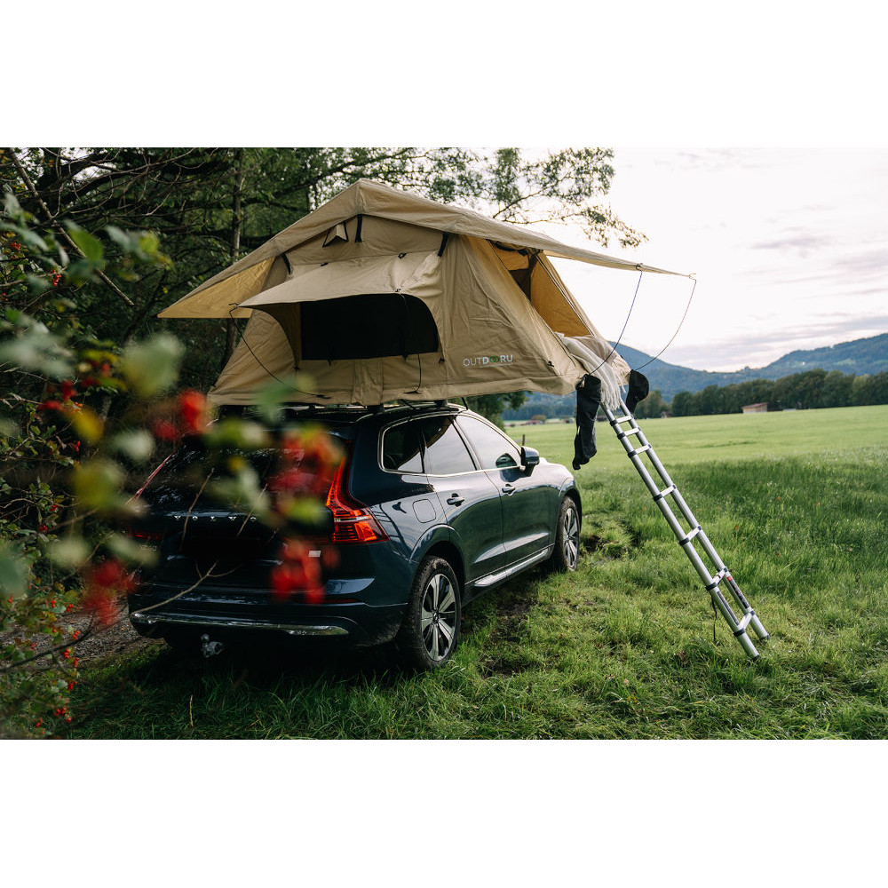 OutdoorU Expedition 3 Pers daktent incl. ladder& hoes - Khaki