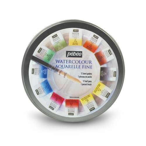 pébéo feine Aquarellfarbe im Metallkasten