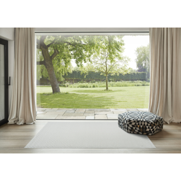 Vloerkleed Trento Maze off-white 160x230 cm