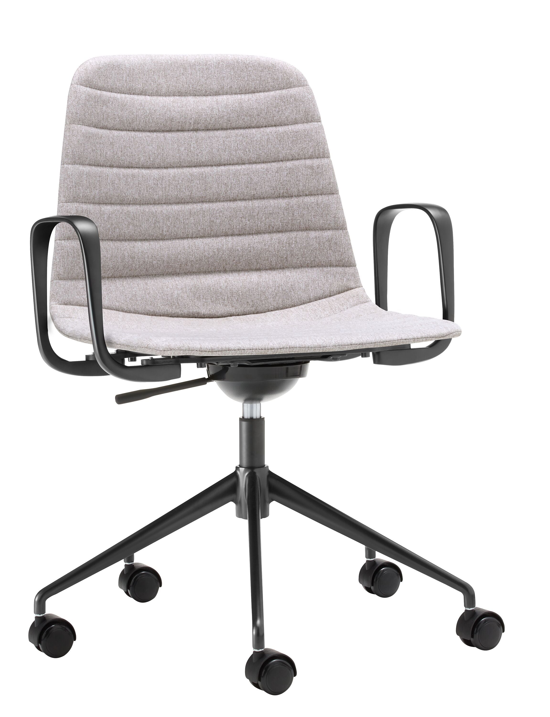 MUSK Bürostuhl - Beige / B: 65.5 cm x T: 65.5 cm x H: 80.5 cm